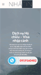 Mobile Screenshot of dichvuhochieu.com